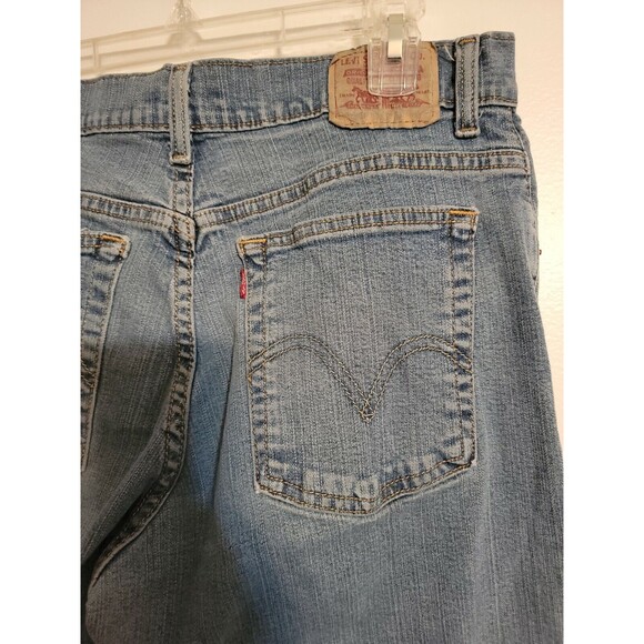 Levi's 550 Women's Size 16 M Jeans Classic Relaxed Fit Tapered Leg Blue Denim - Picture 4 of 9